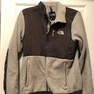 Grey North Face Denali jacket- Women’s